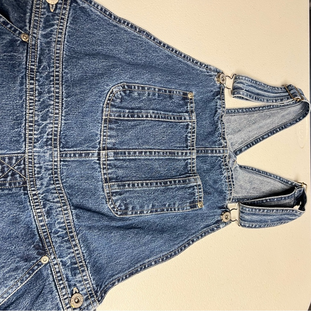 Sonoma Women's Blue Denim Overalls